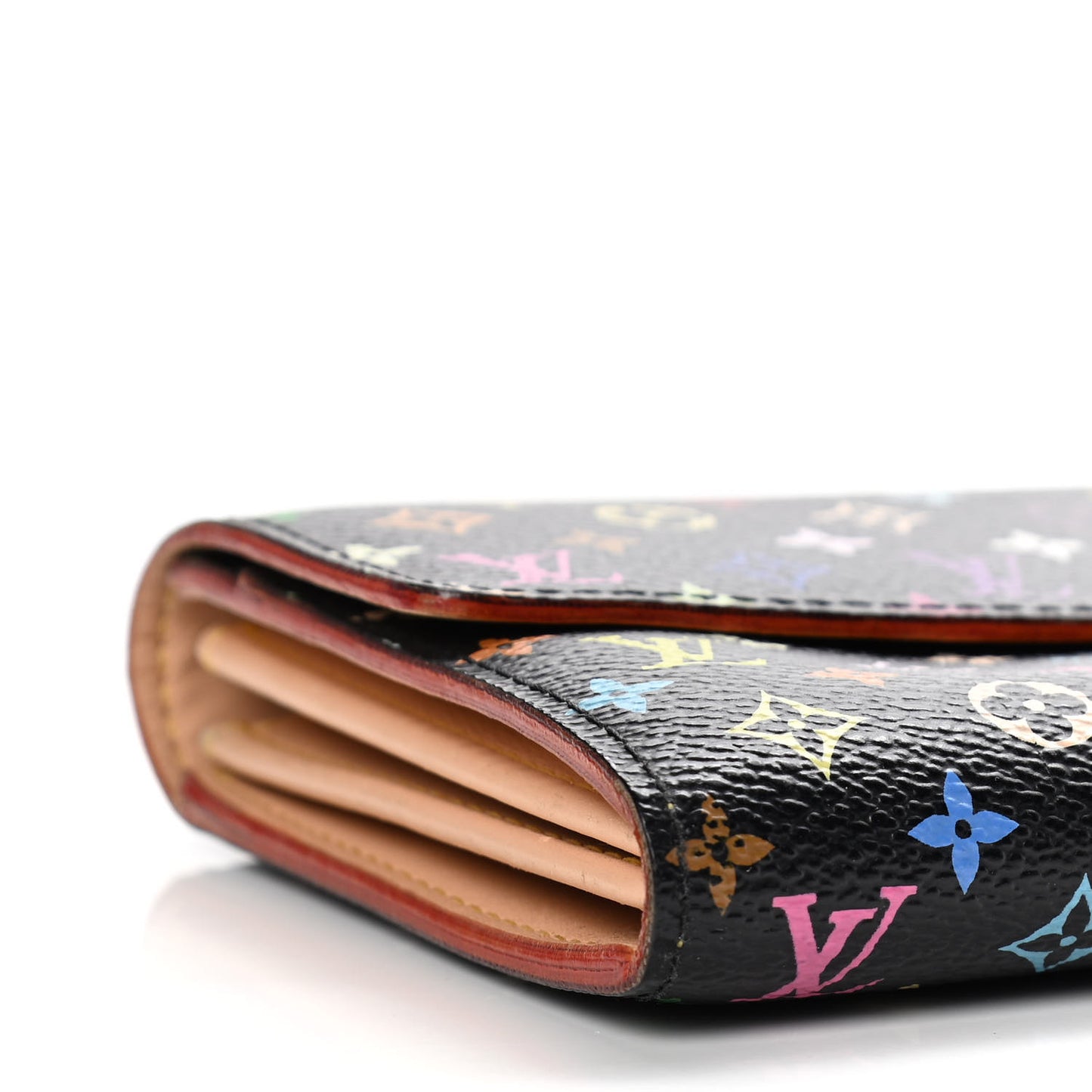 Monogram Multicolor Sarah Wallet Black