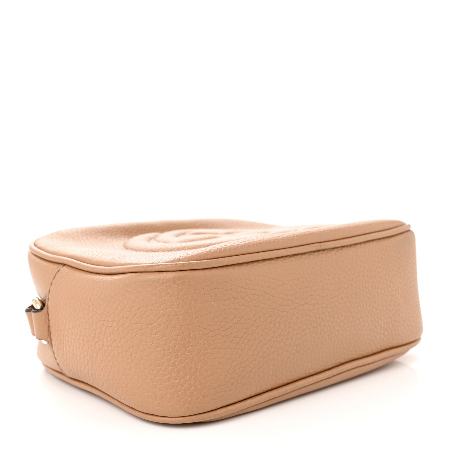 Gucci Pebbled Calfskin Small Soho Disco Bag Camelia 4 of 12