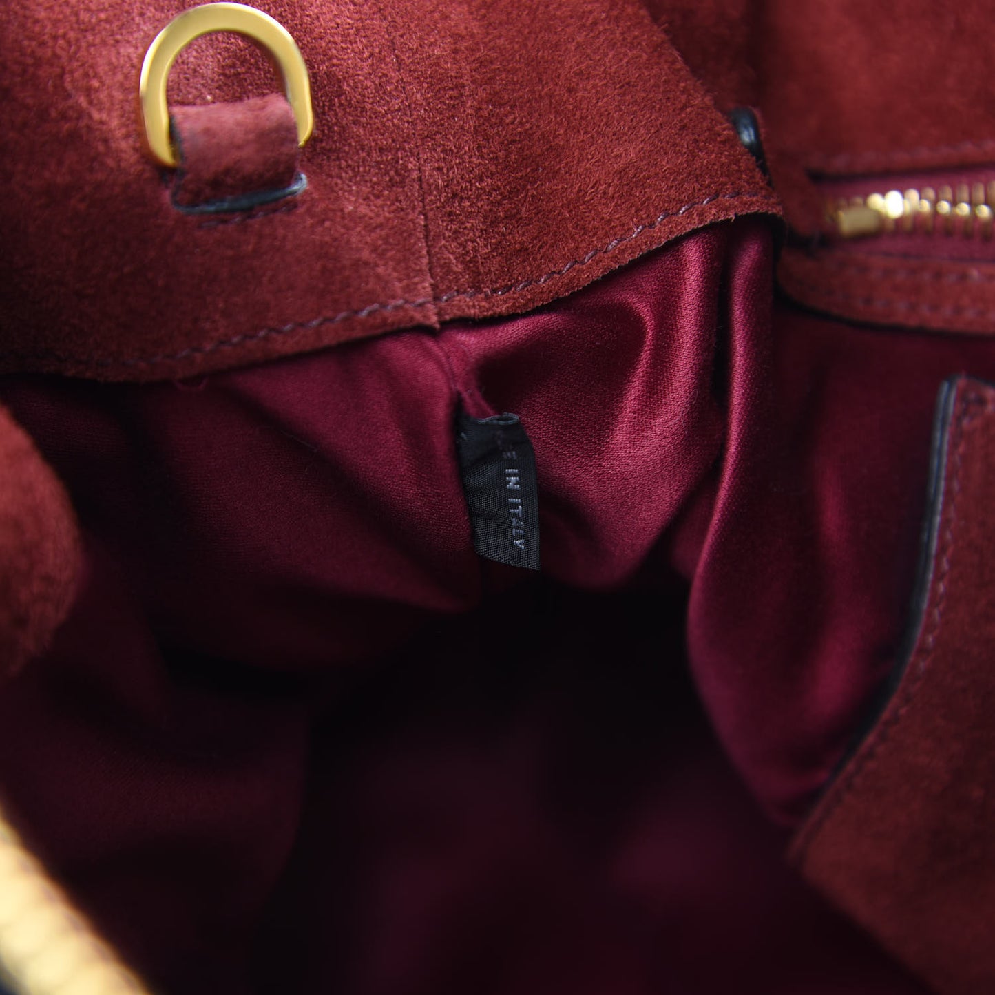 Goatskin Madras Zip Tote Black
