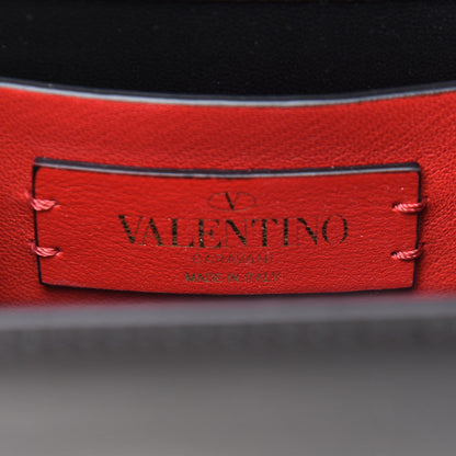 Valentino Garavani Smooth Calfskin Micro VSling Shoulder Bag Black 5 of 8