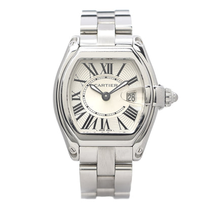 Cartier Stainless Steel 31mm Roadster Quartz Watch 1 of 6