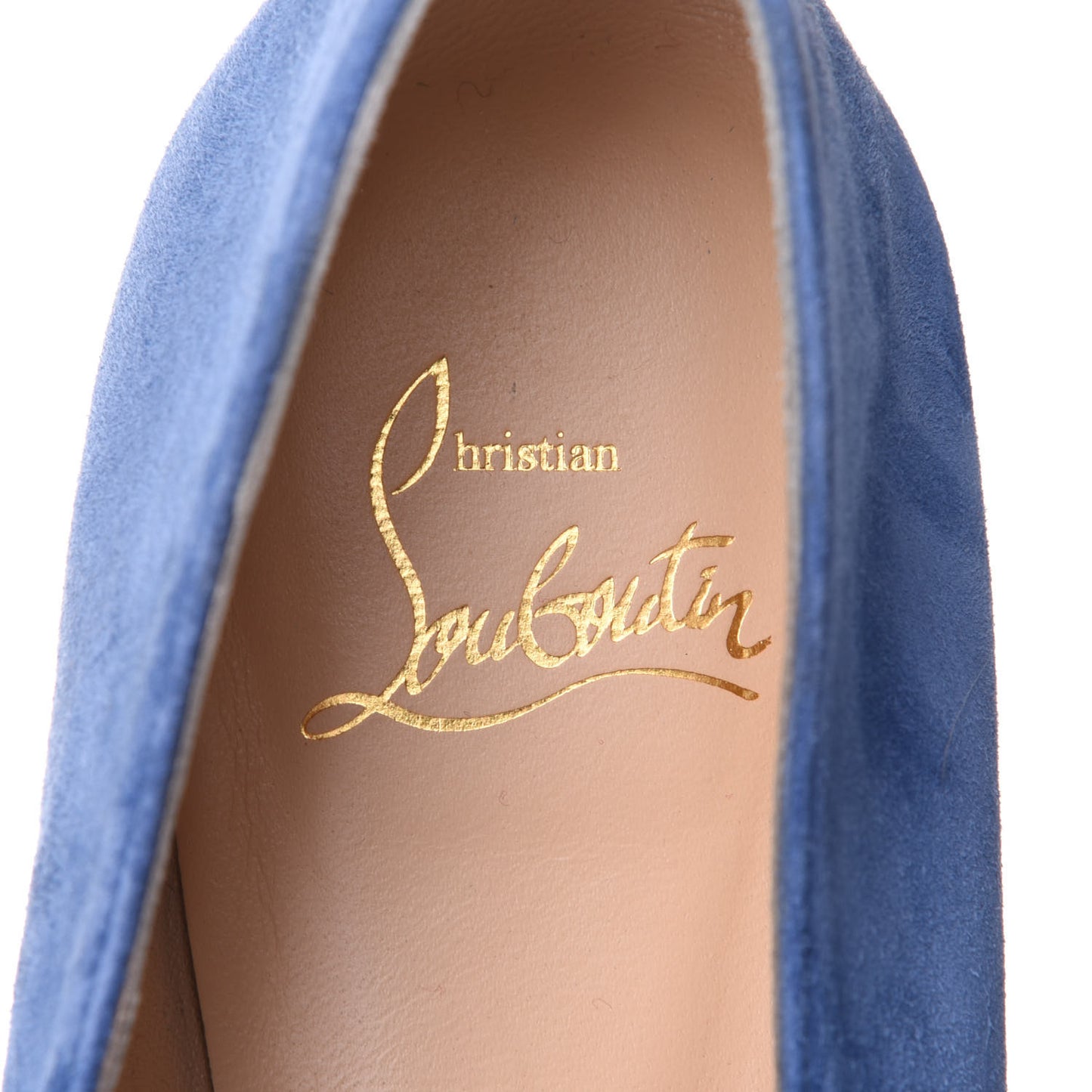 Veau Velours Ballalla Pointy Toe Flats 40 Jeans