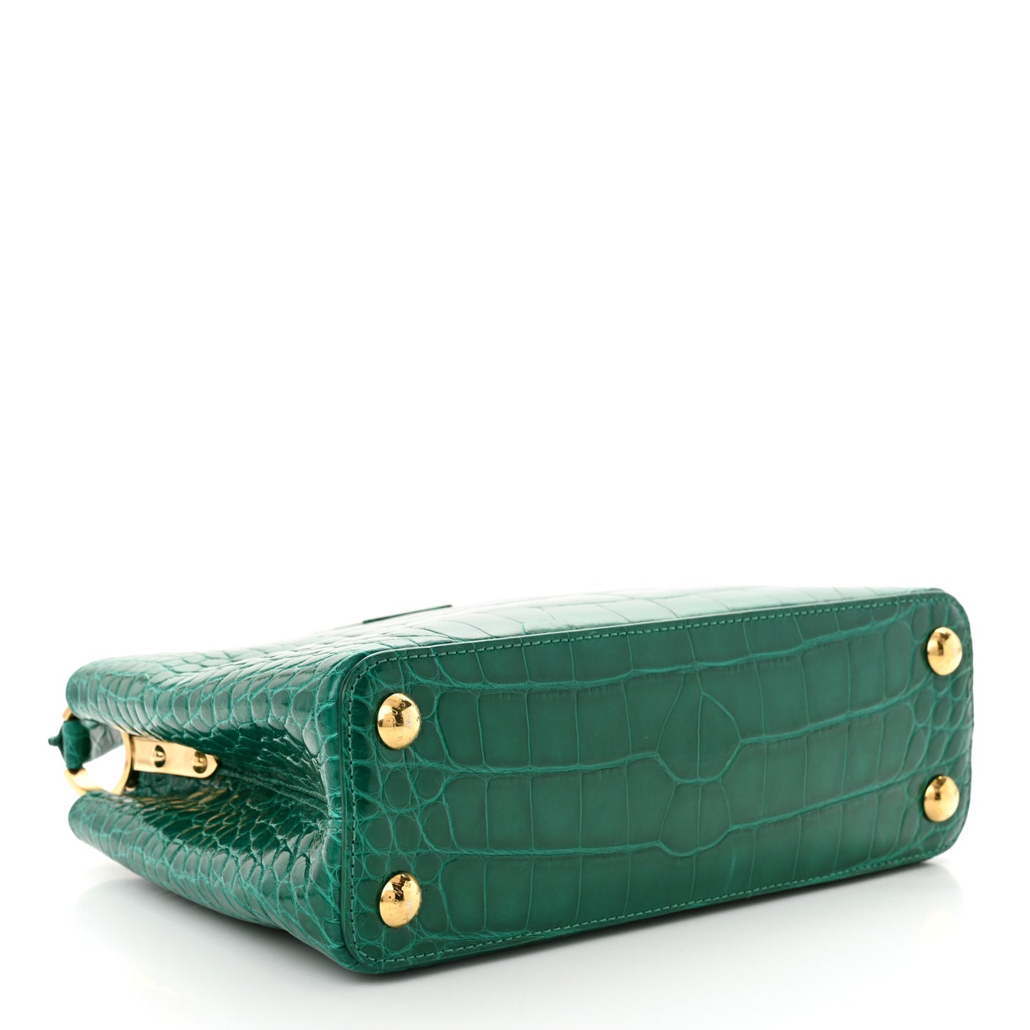 Alligator Capucines BB Emeraude