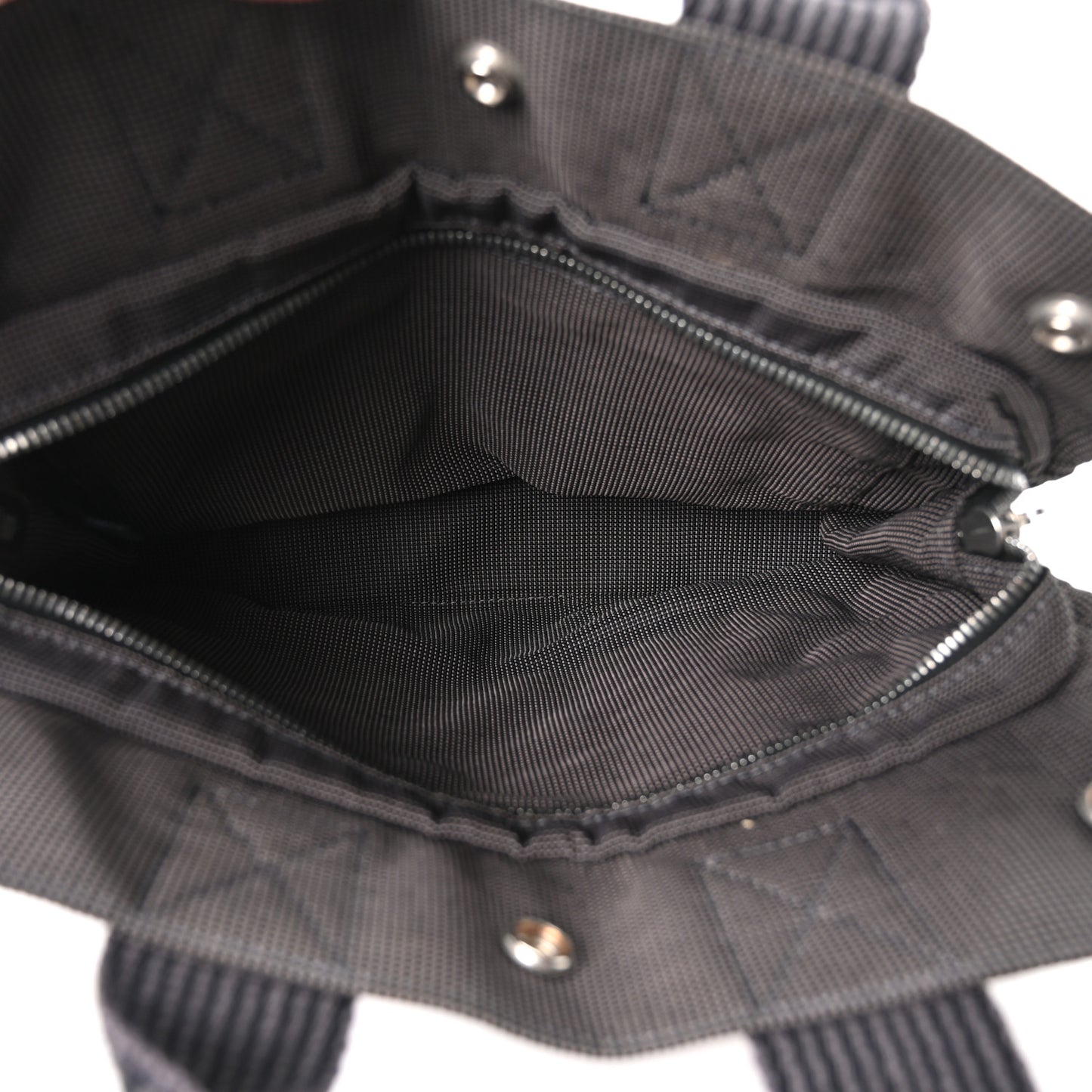 Canvas Herline PM Tote Grey