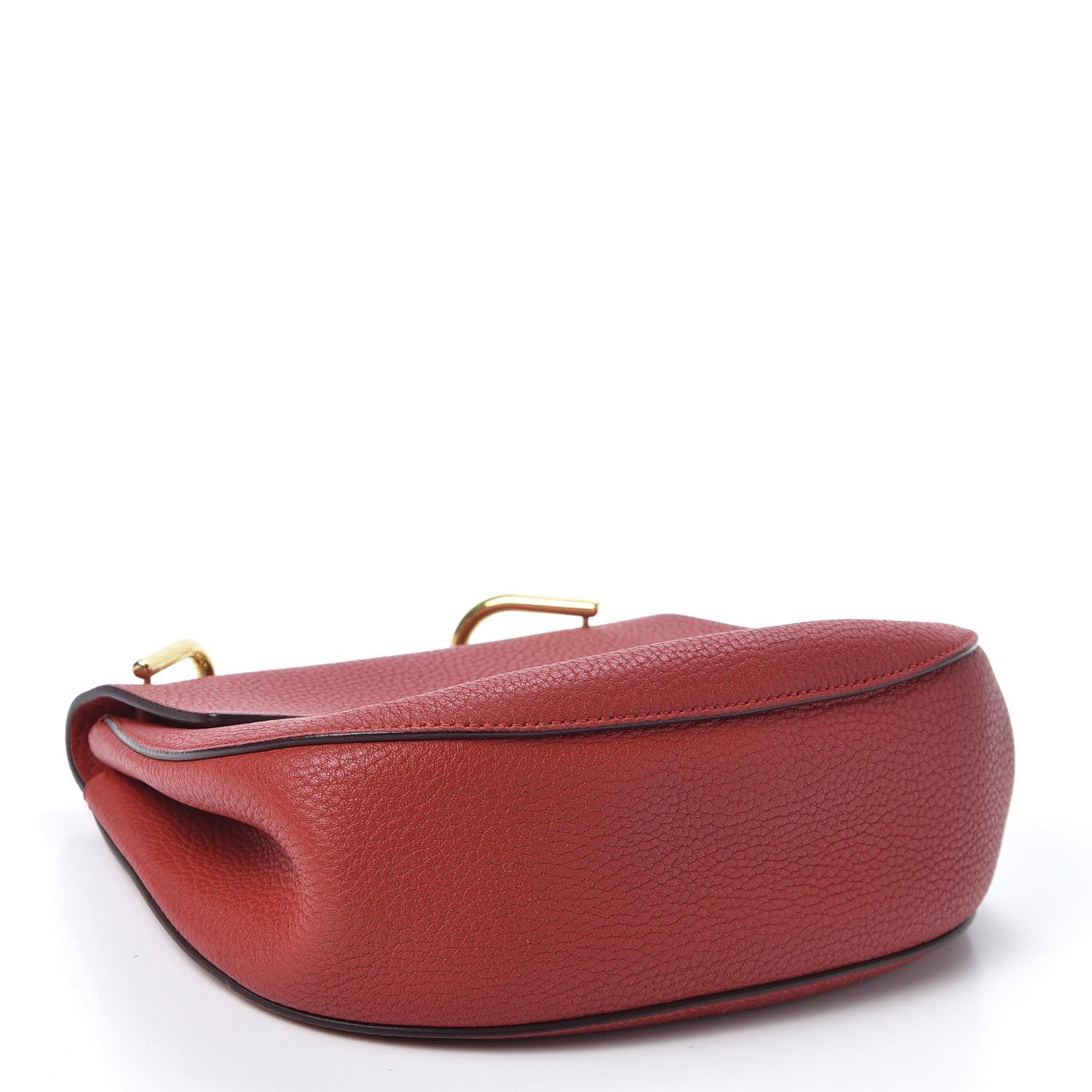 Chloe Grained Lambskin Drew Shoulder Bag Plaid Red 3 of 8