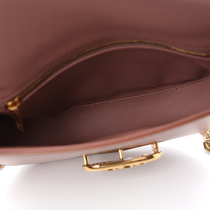 Celine Shiny Calfskin Medium Chain Maillon Triomphe Antique Rose 4 of 8