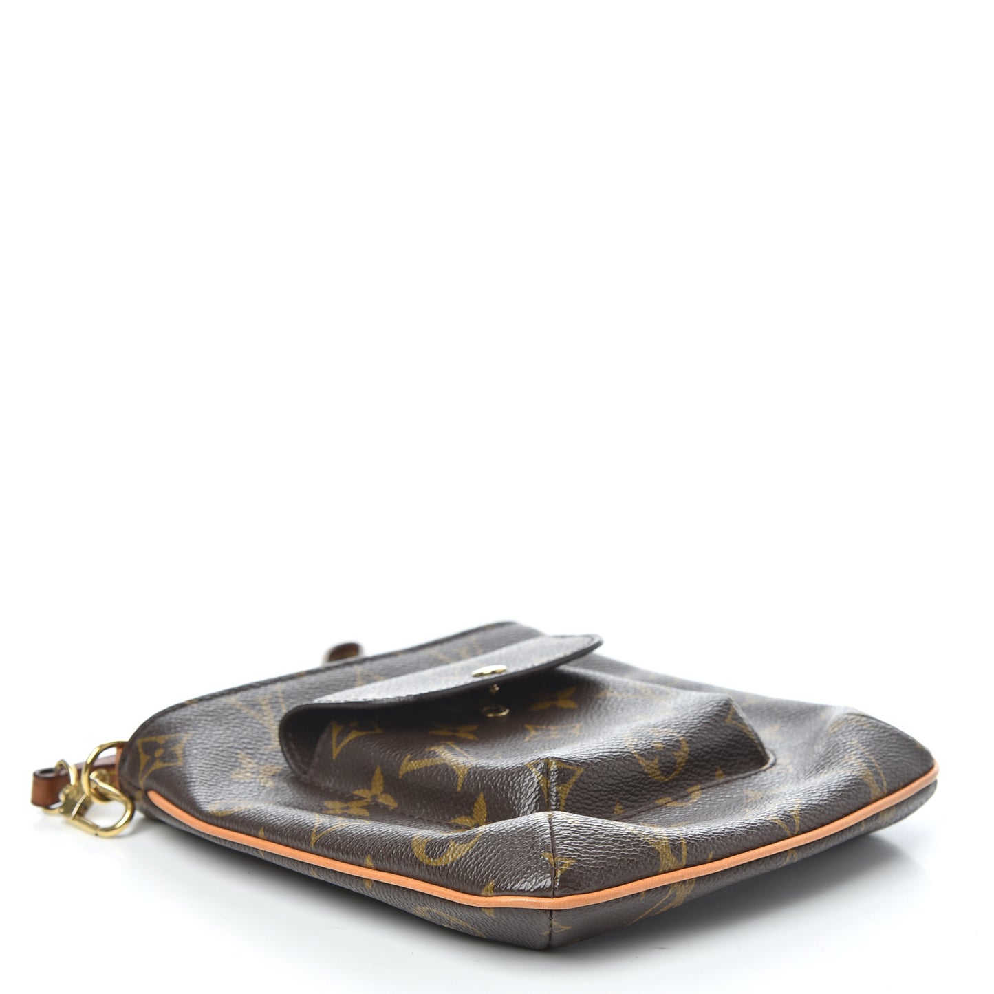 Monogram Partition Wristlet