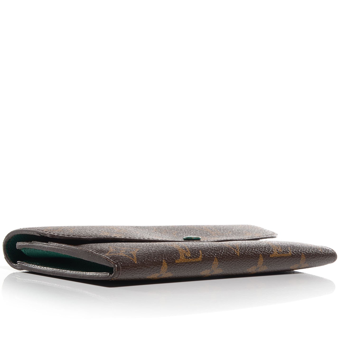 Monogram Emilie Wallet Green