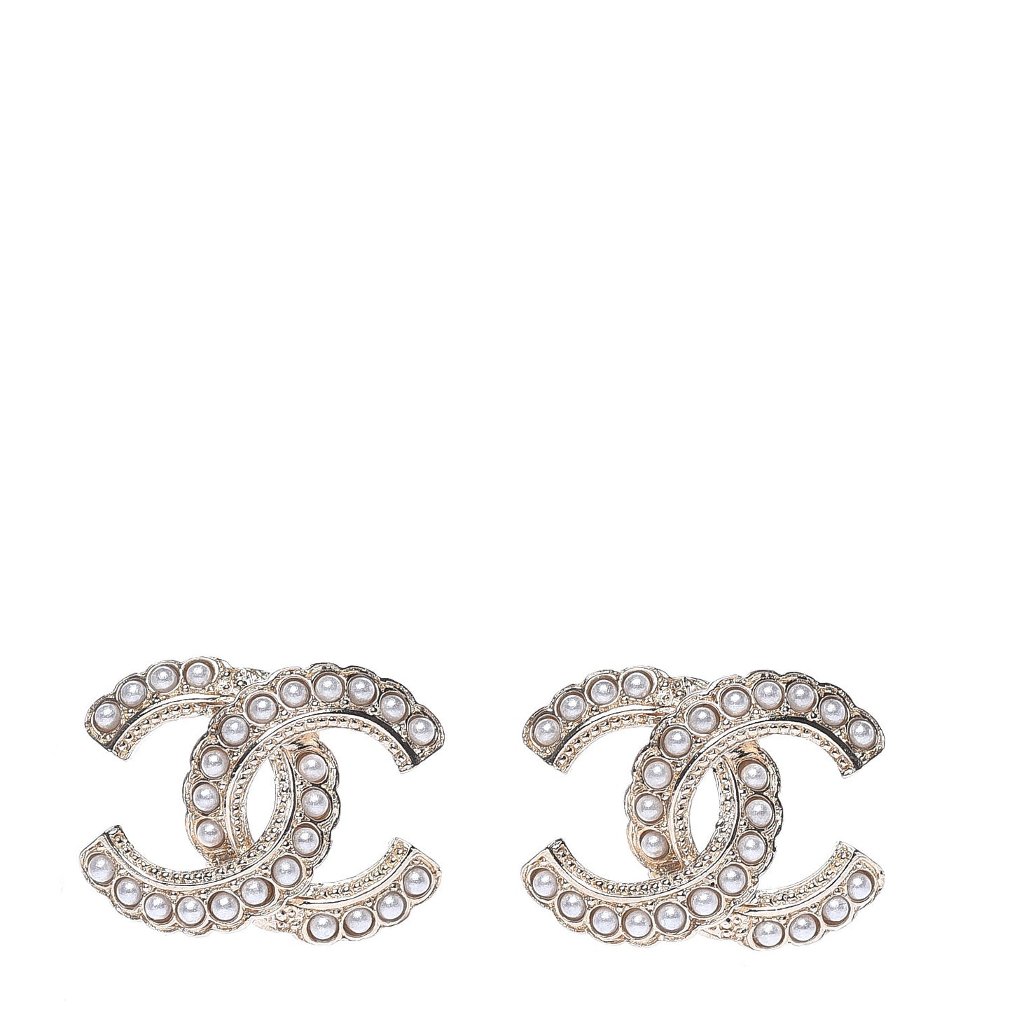 Pearl Queen of France CC Earrings Gold