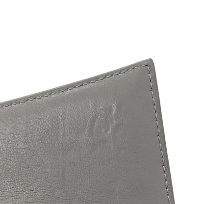 Balenciaga Shiny Calfskin Crocodile Embossed Hourglass Chain Bag Steel Grey 11 of 15