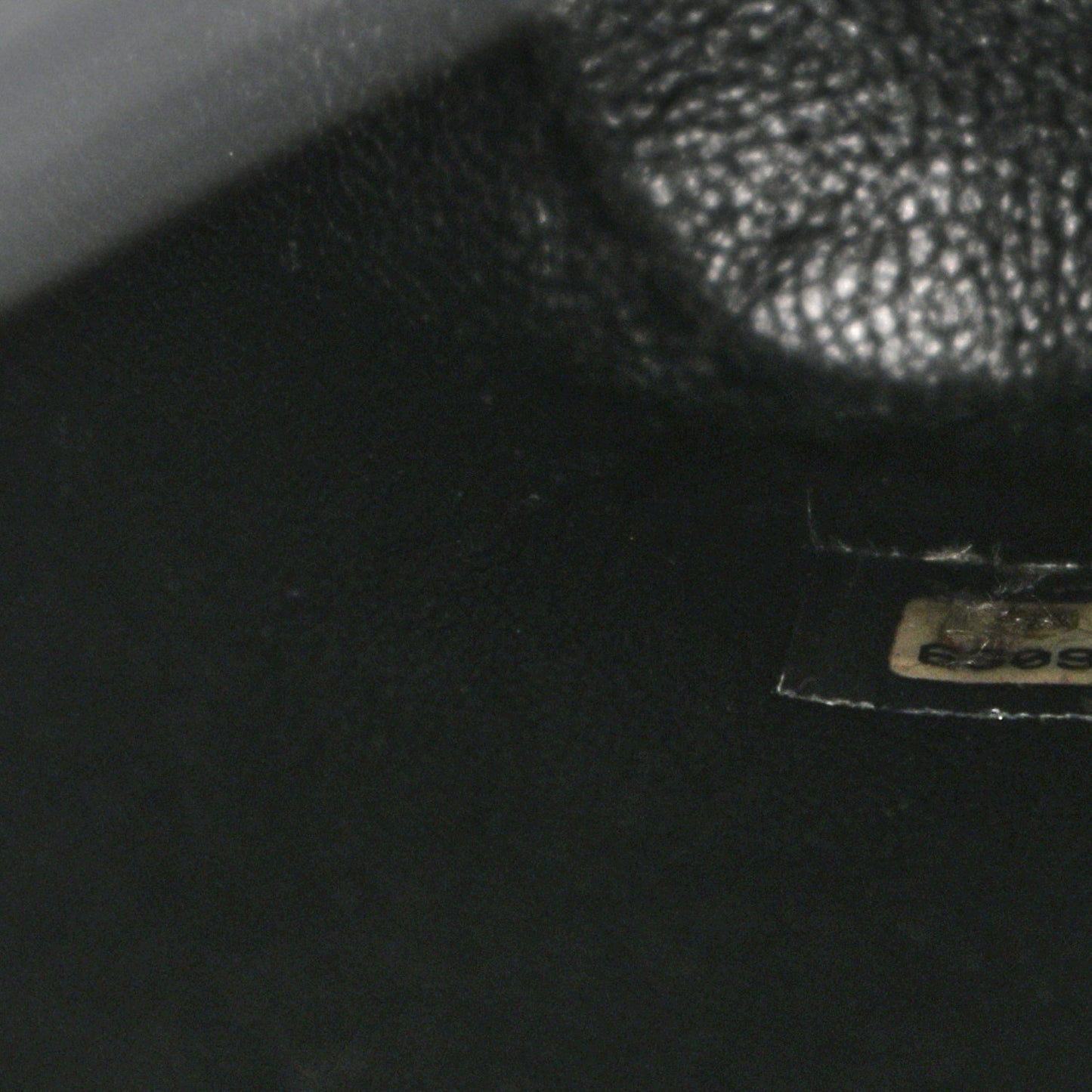 Lambskin Quilted Medallion Tote Black