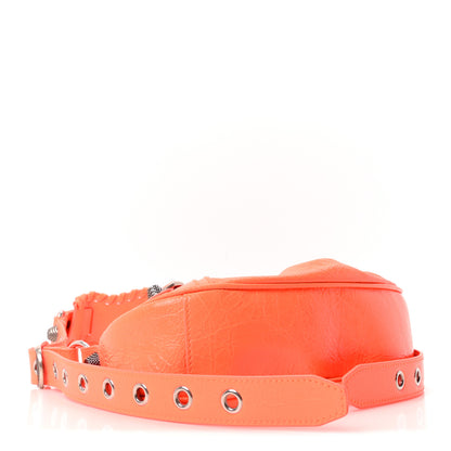 Balenciaga Agneau Arena Le Cagole Shoulder Bag XS Orange Orange 5 of 12