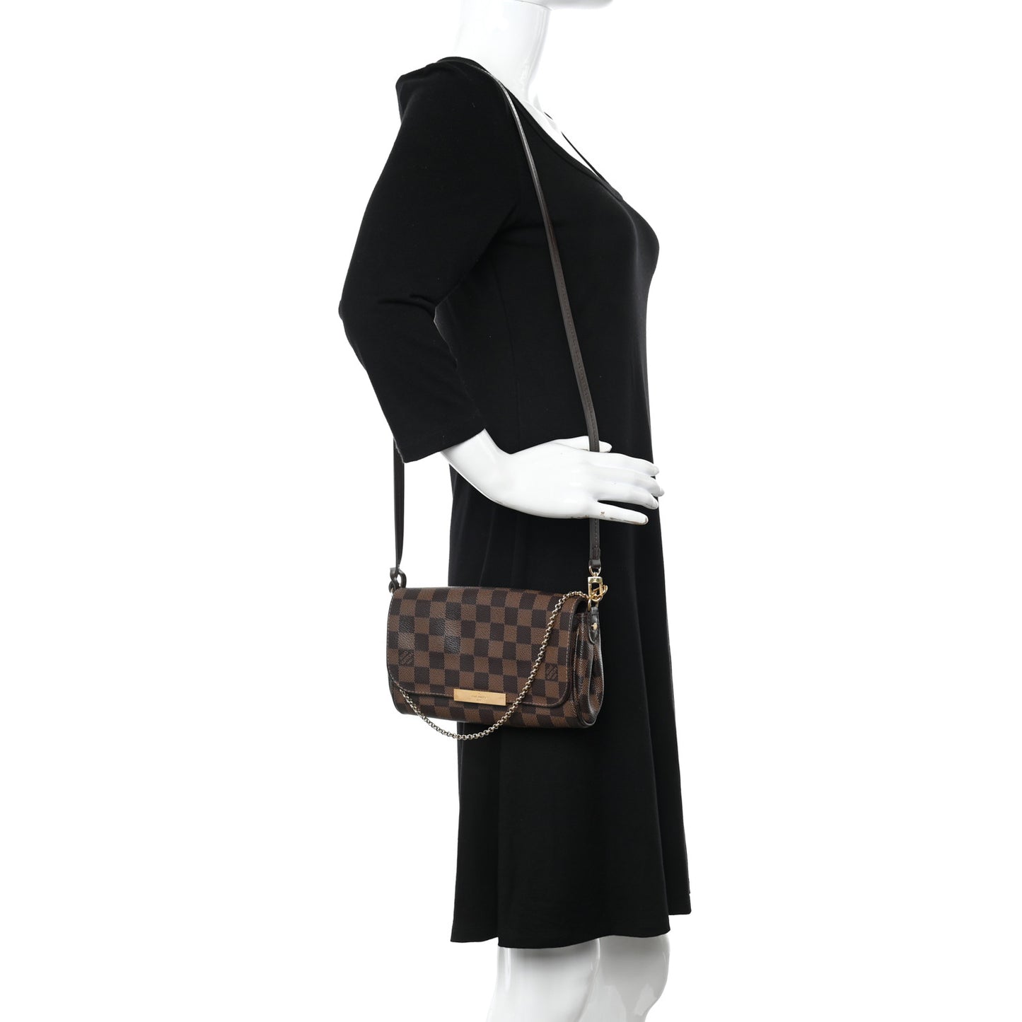 Damier Ebene Favorite PM