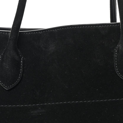 The Row Suede Soft Margaux 17 Black 7 of 9