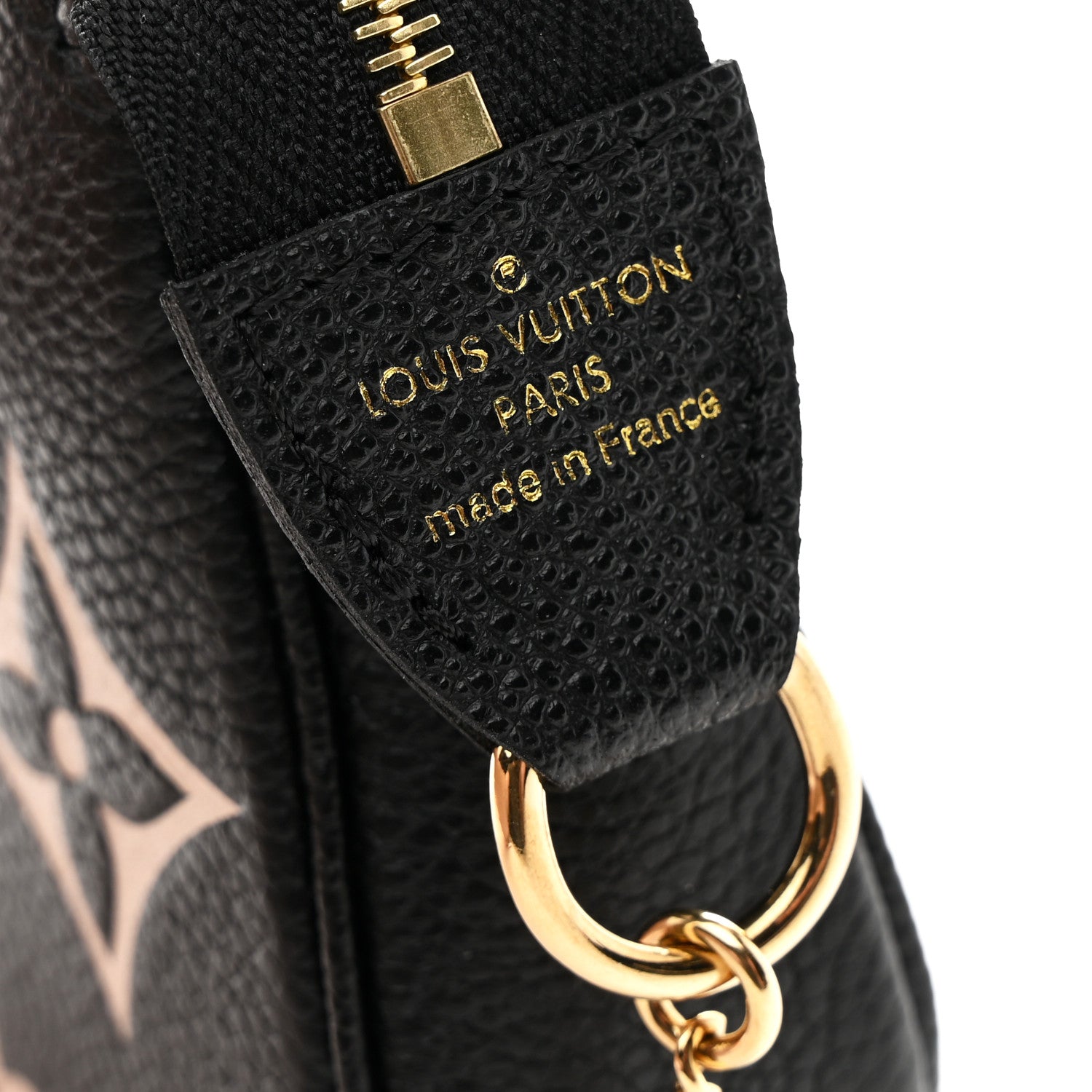 Louis Vuitton Empreinte Monogram Giant Mini Pochette Accessories Black 6 of 7