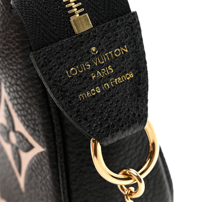 Louis Vuitton Empreinte Monogram Giant Mini Pochette Accessories Black 6 of 7
