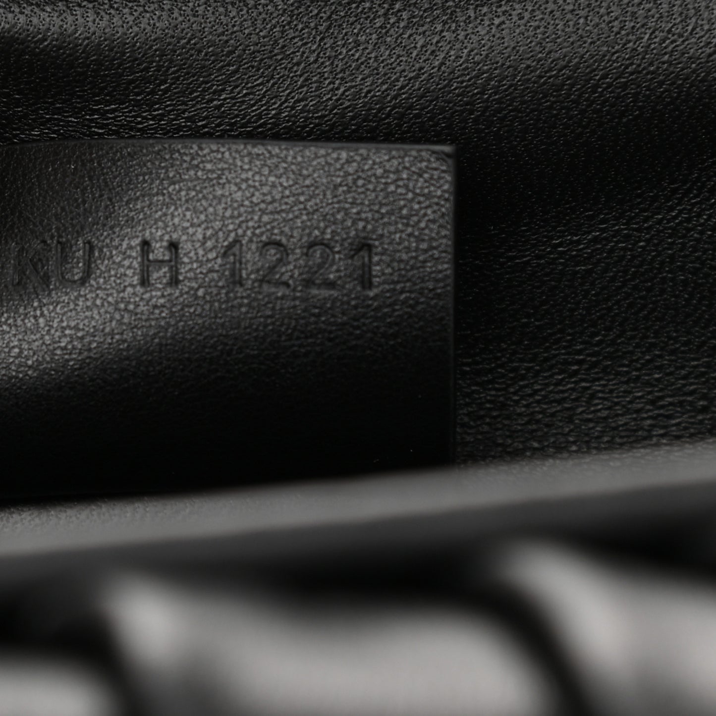 Calfskin Kenny Shoulder Bag Black