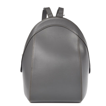 Delvaux Grained Calfskin Backpack Grey 1 of 11