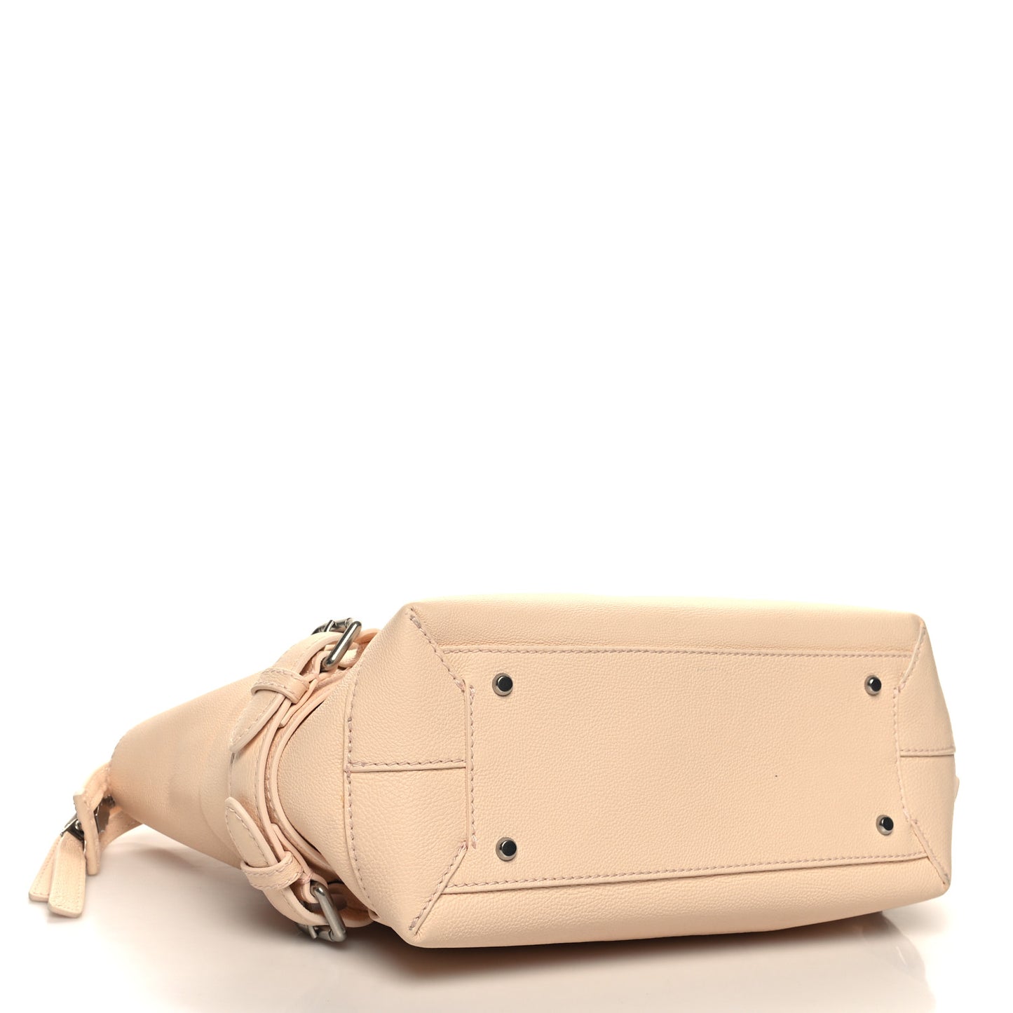 Buffalo Maxi Intrecciato Arco Tool Tote Powder