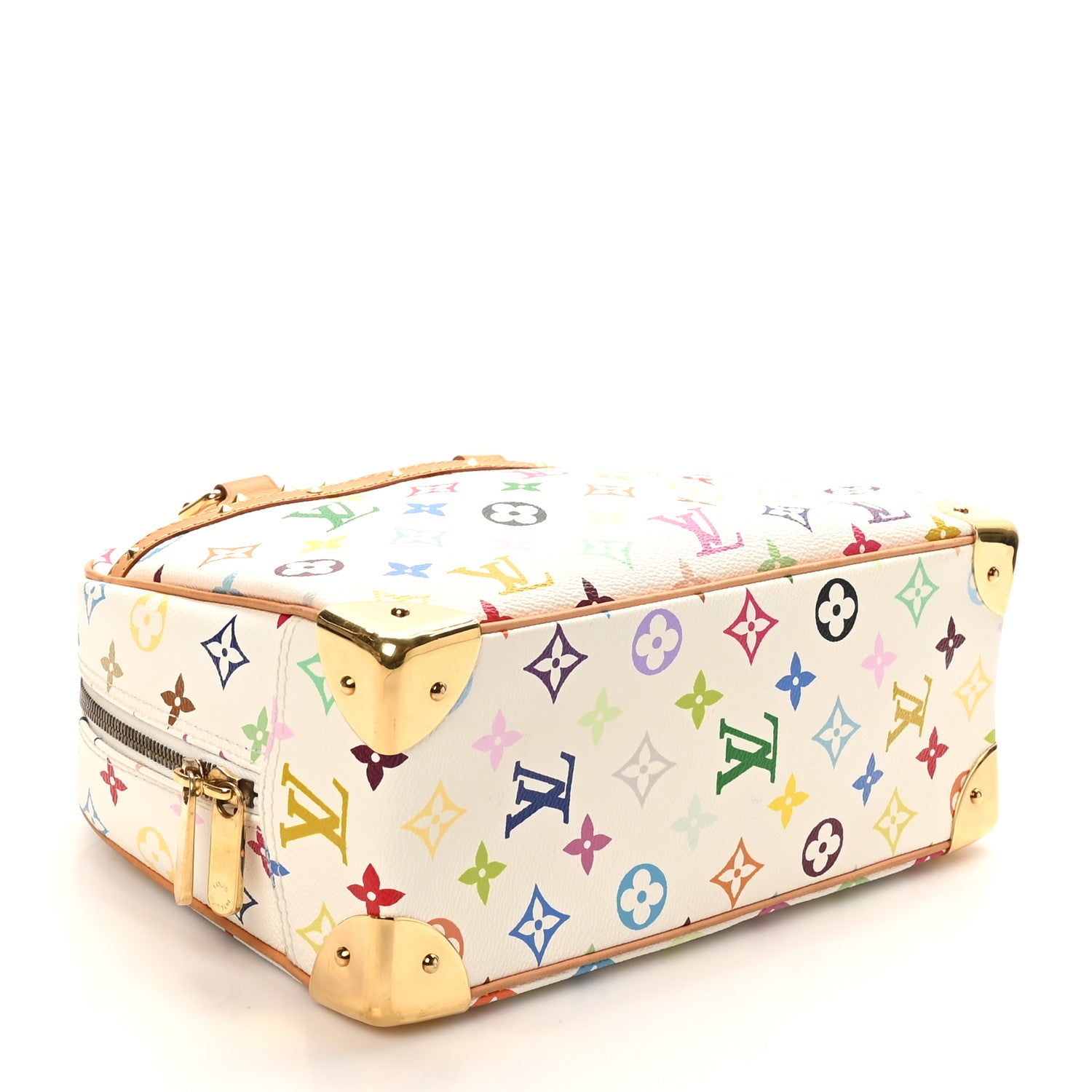 Louis Vuitton Monogram Multicolor Trouville White 4 of 9