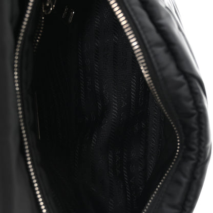 Prada Re-Nylon Quilted Padded Flap Shoulder Bag Black 5 of 11