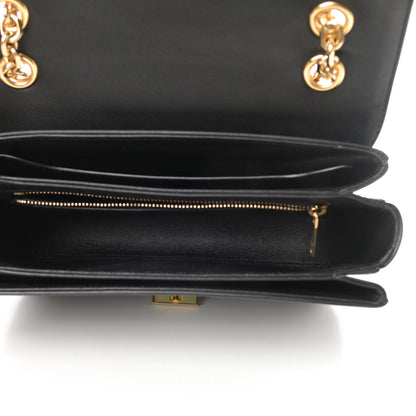 Celine Shiny Calfskin Medium C Bag Black 5 of 10