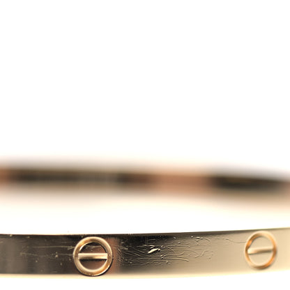 Cartier 18K Yellow Gold Small LOVE Bracelet 16 5 of 6