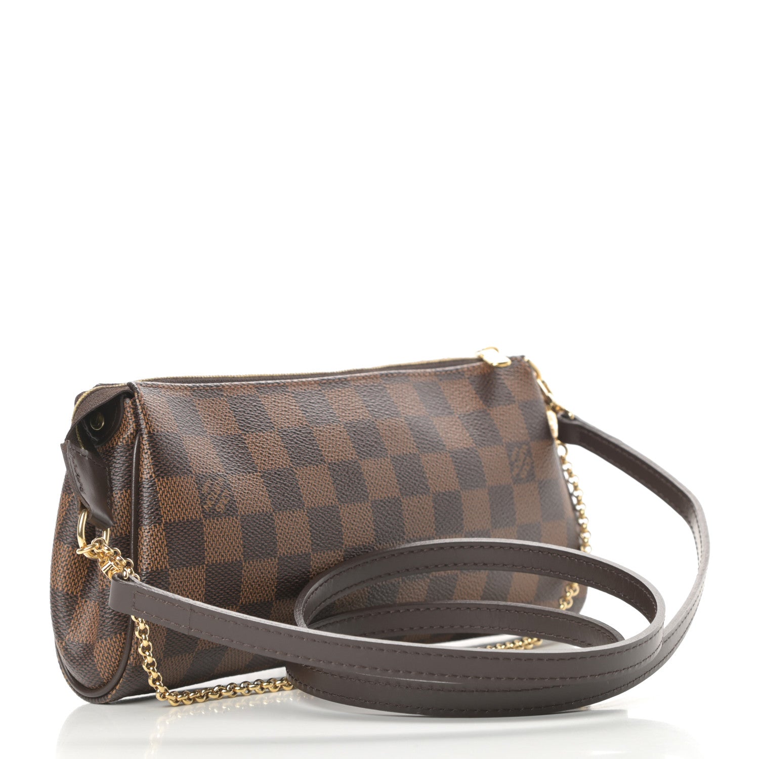 Louis Vuitton Damier Ebene Eva Clutch 3 of 11