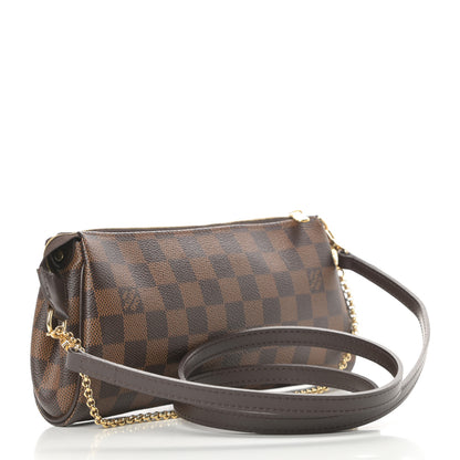 Louis Vuitton Damier Ebene Eva Clutch 3 of 11