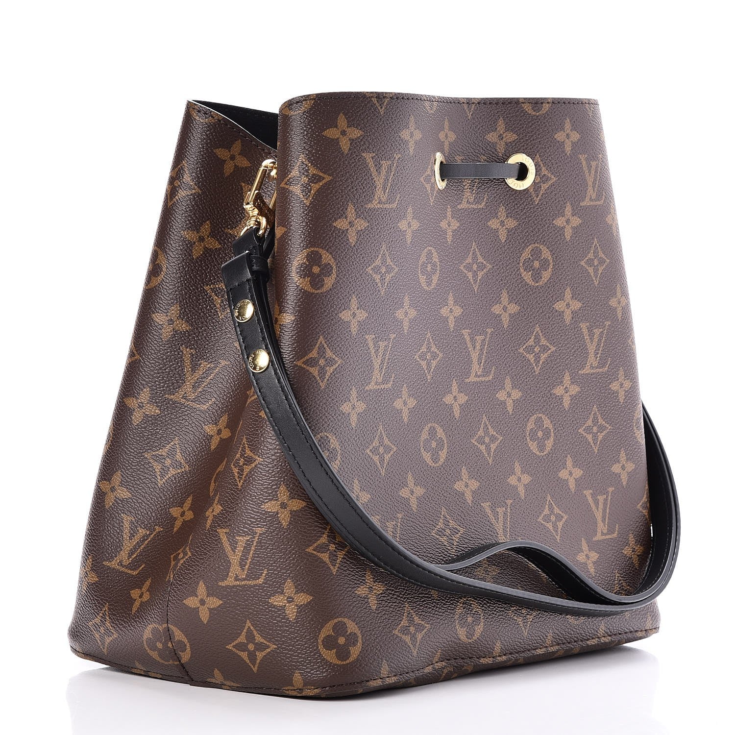 Louis Vuitton Monogram Neonoe MM Black 3 of 8