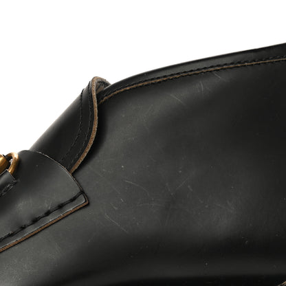 Gucci Cordovan Lux Mens Harald Horsebit Ankle Boots 8 Black 20 of 27
