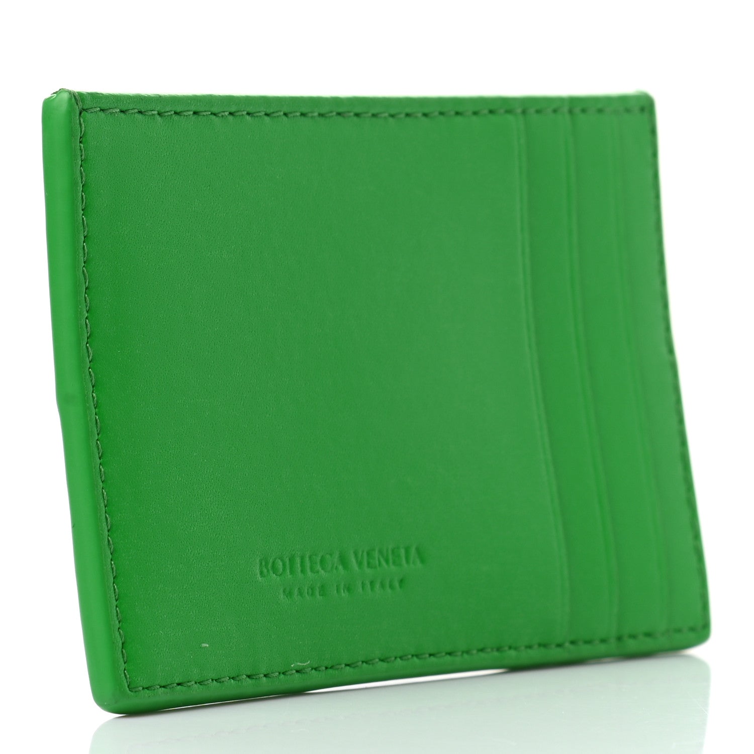 Bottega Veneta Nappa Maxi Intrecciato Card Holder Parakeet 3 of 5
