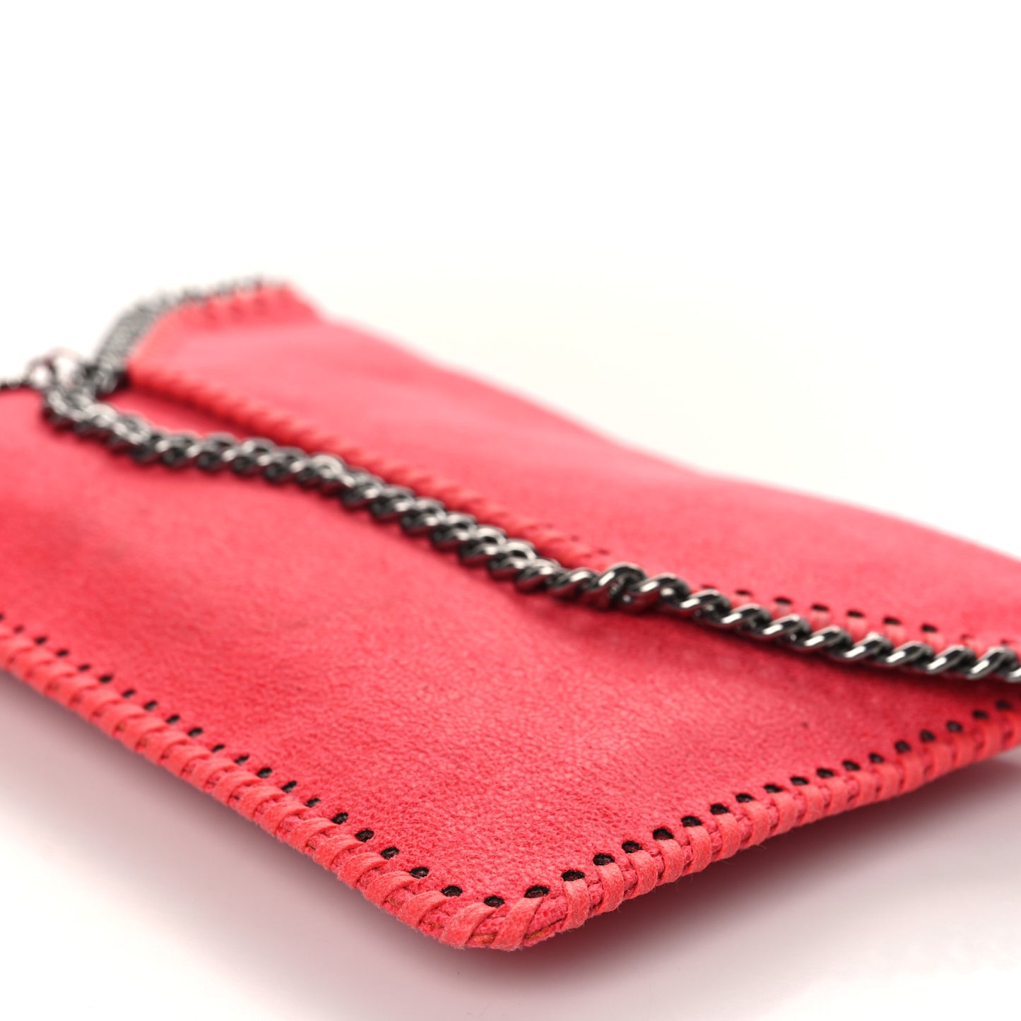 Shaggy Deer Mini Falabella Crossbody Bag Flame