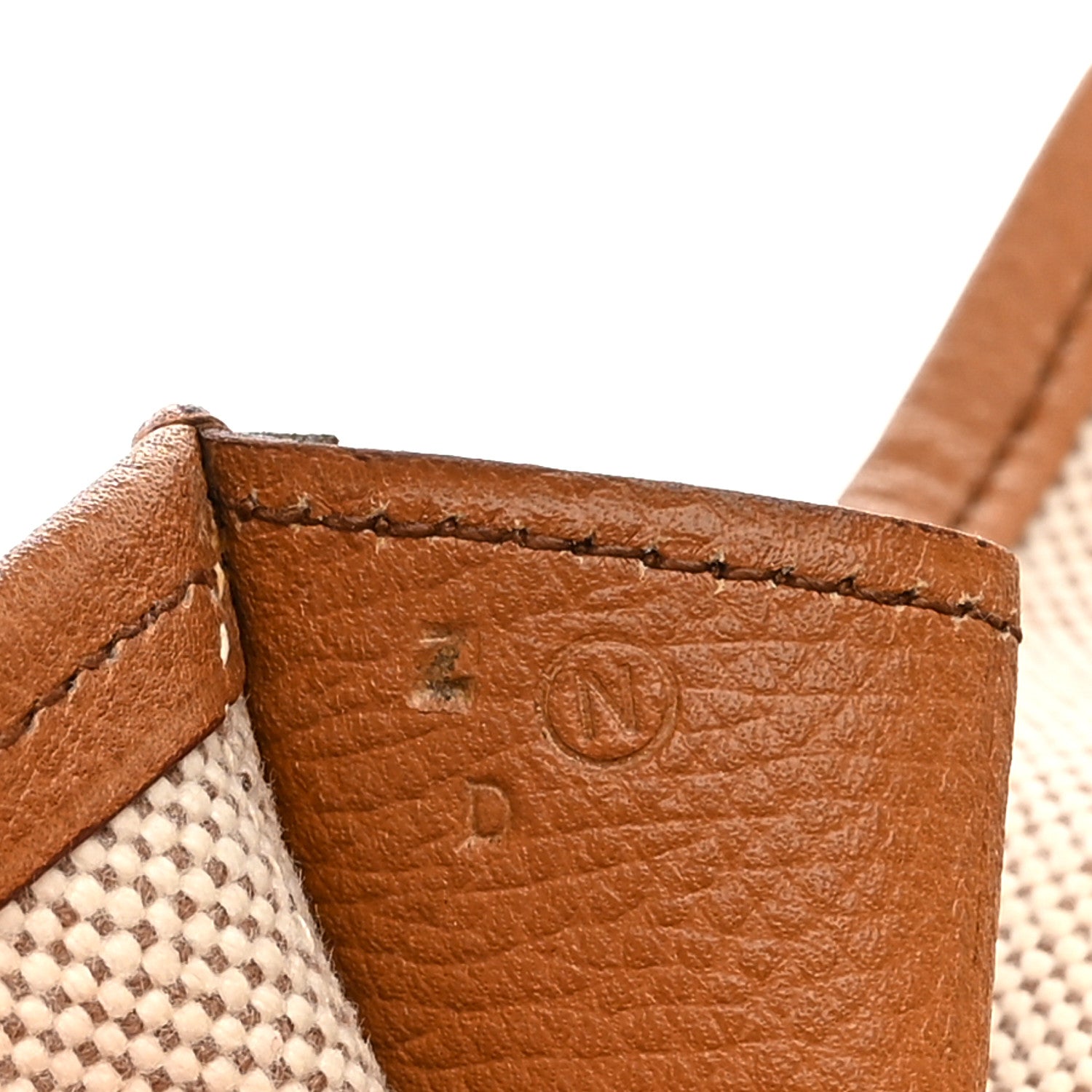 Hermes Peau Porc Toile Jige PM Clutch 7 of 9