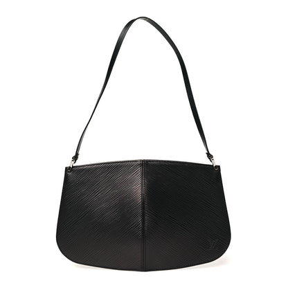 Louis Vuitton Epi Demi Lune Pochette Black 1 of 11