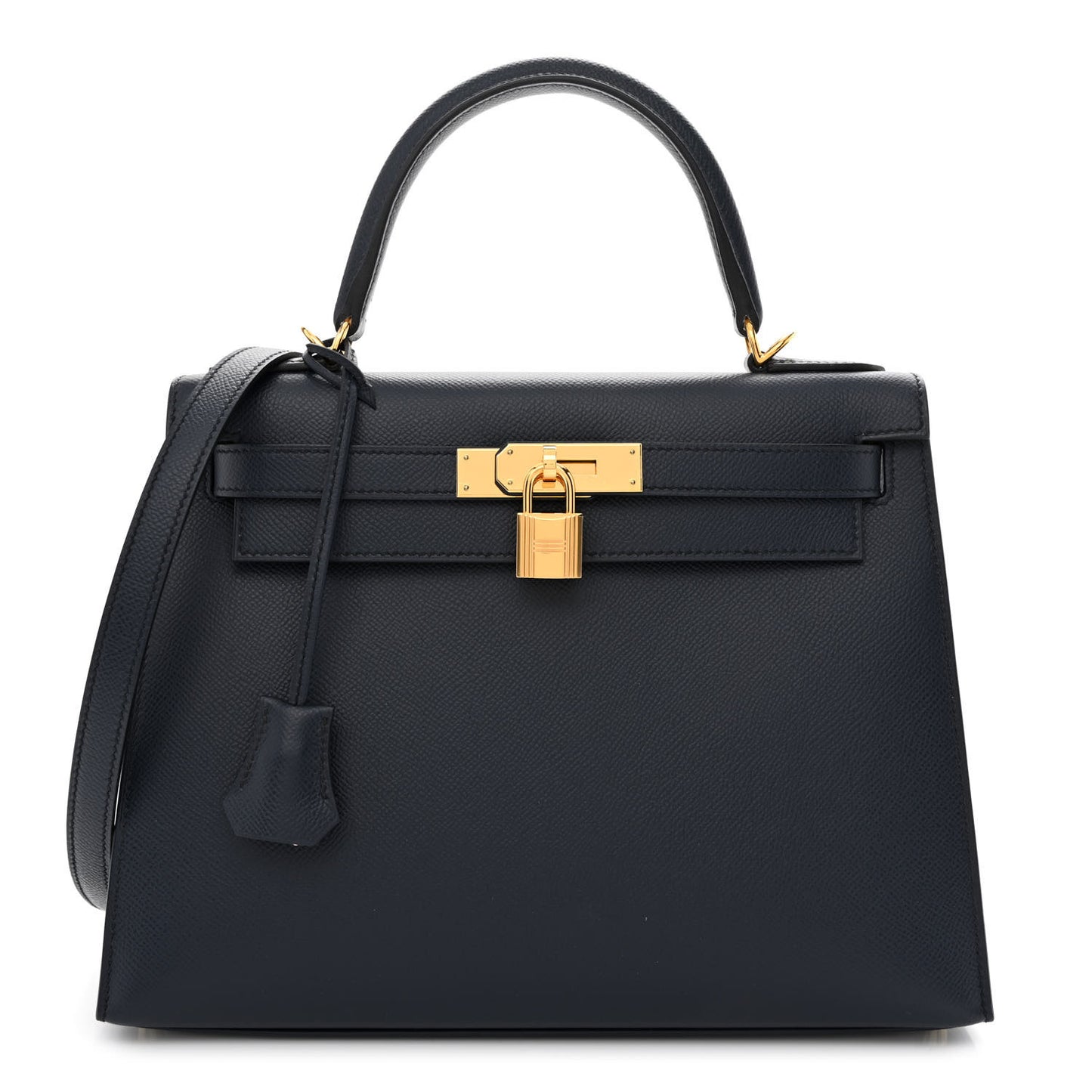 Epsom Kelly Sellier 28 Bleu Indigo