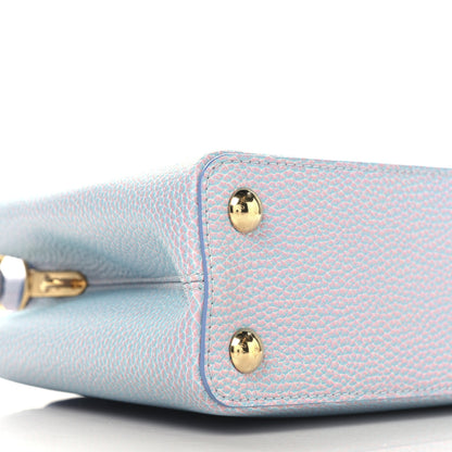 Louis Vuitton Taurillon Summer Stardust Capucines BB Lilas Purple 8 of 9