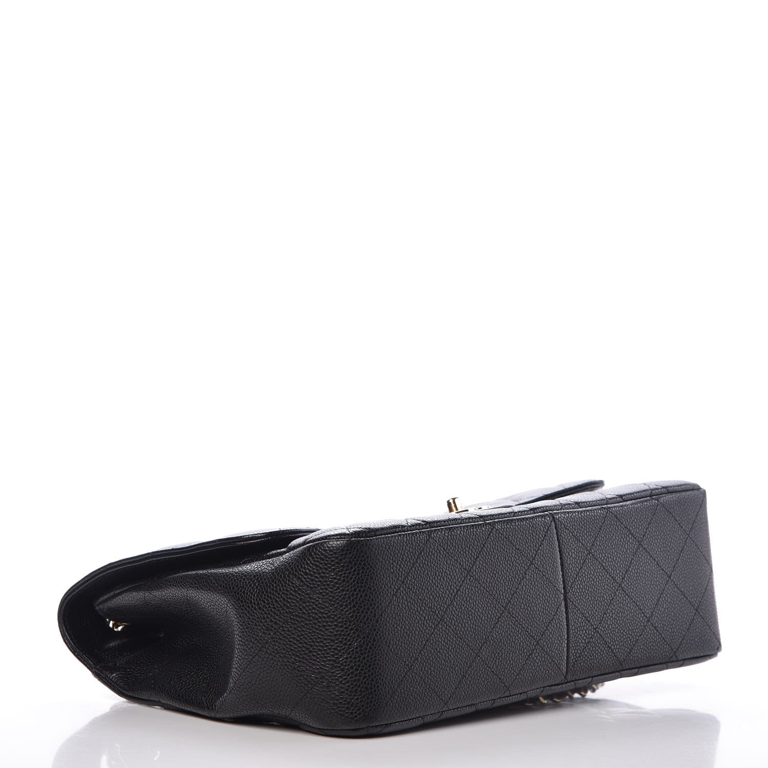 Chanel Caviar Quilted Jumbo Single Flap Black 4 of 8