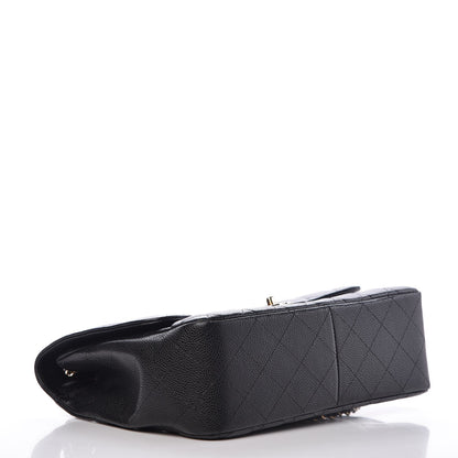 Chanel Caviar Quilted Jumbo Single Flap Black 4 of 8
