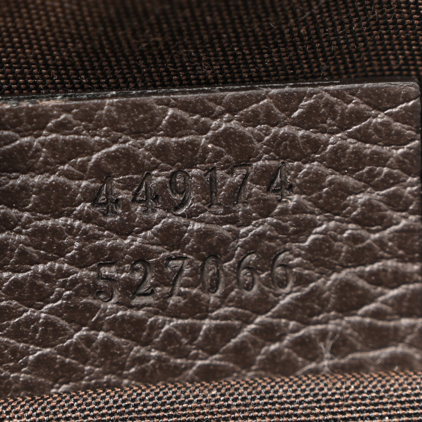 Monogram Belt Bag Dark Brown