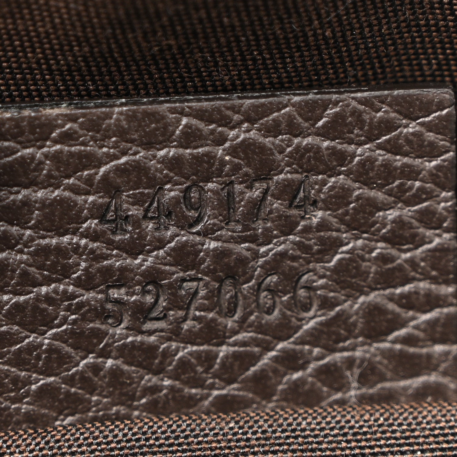 Gucci Monogram Belt Bag Dark Brown 7 of 12