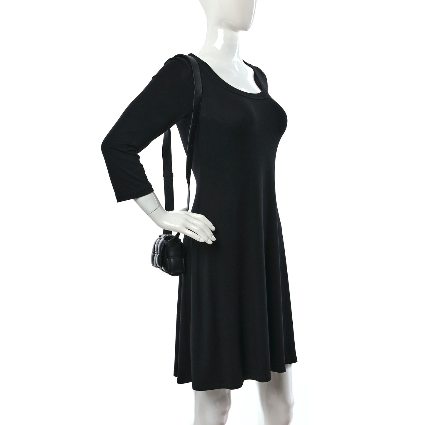 Lambskin Maxi Intreccio Padded Candy Cassette Crossbody Bag Black