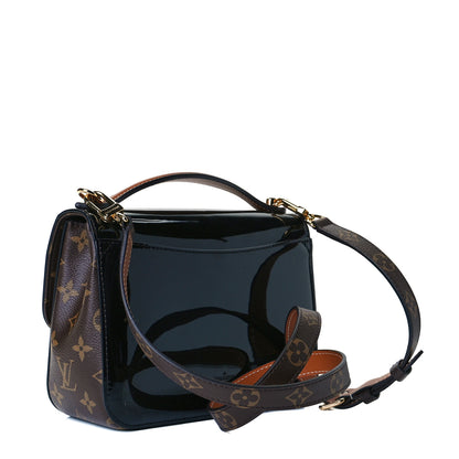 Louis Vuitton Patent Calfskin Monogram Cherrywood BB Black 3 of 6