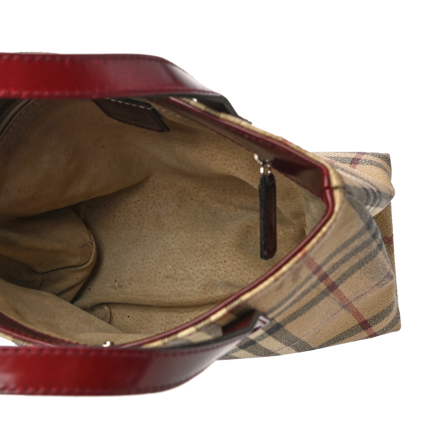 Haymarket Check Small Tote Red