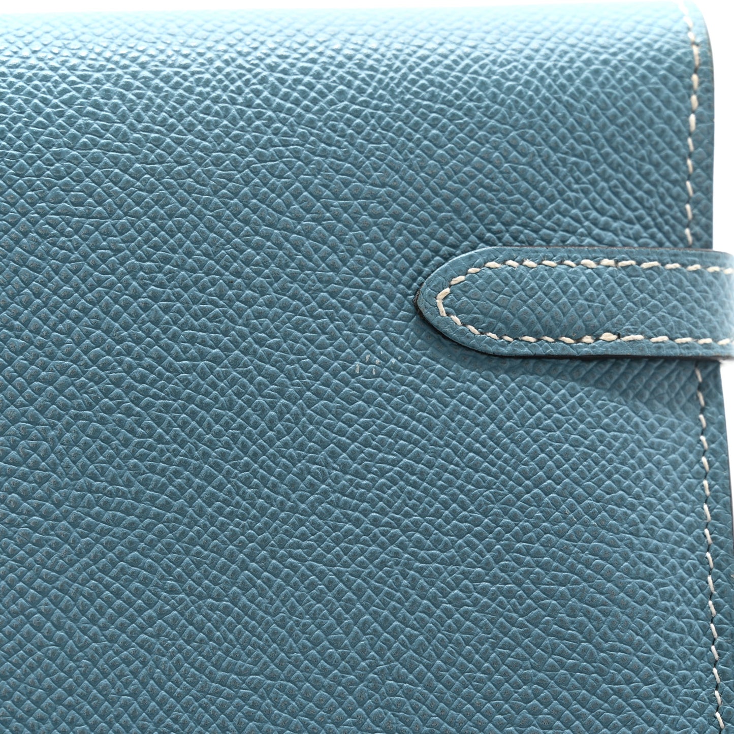 Epsom Kelly Longue Wallet Blue Jean