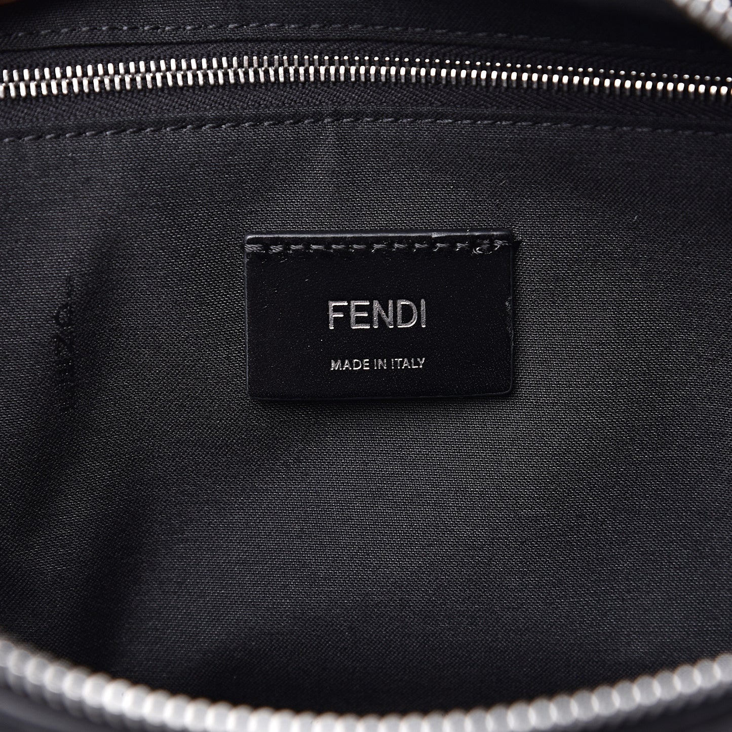 Nappa FF 1974 Embossed Belt Bag Black