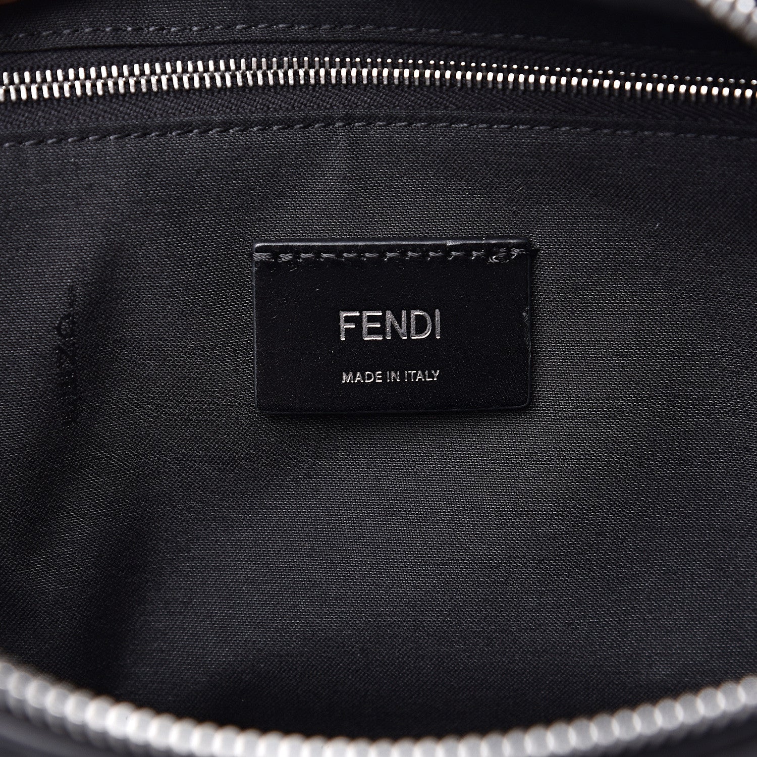 Fendi Nappa FF 1974 Embossed Belt Bag Black 5 of 8