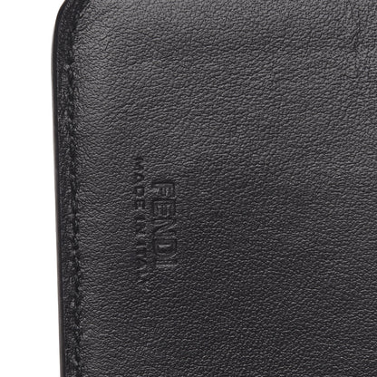 Fendi Calfskin FF Reloaded IPhone X Case Maya Black 6 of 7