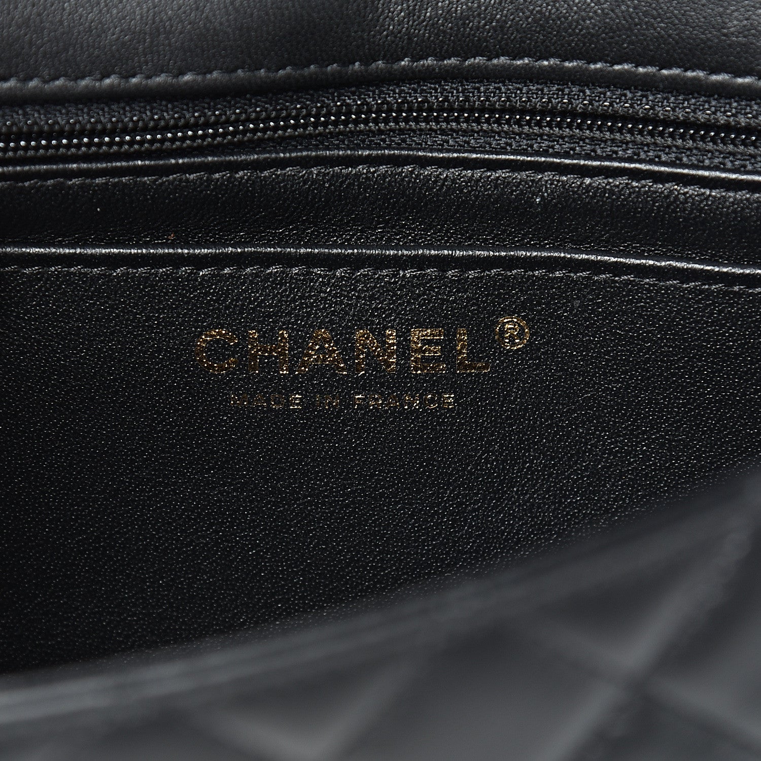 Chanel Lambskin Quilted Mini Rectangular Flap Black 6 of 16