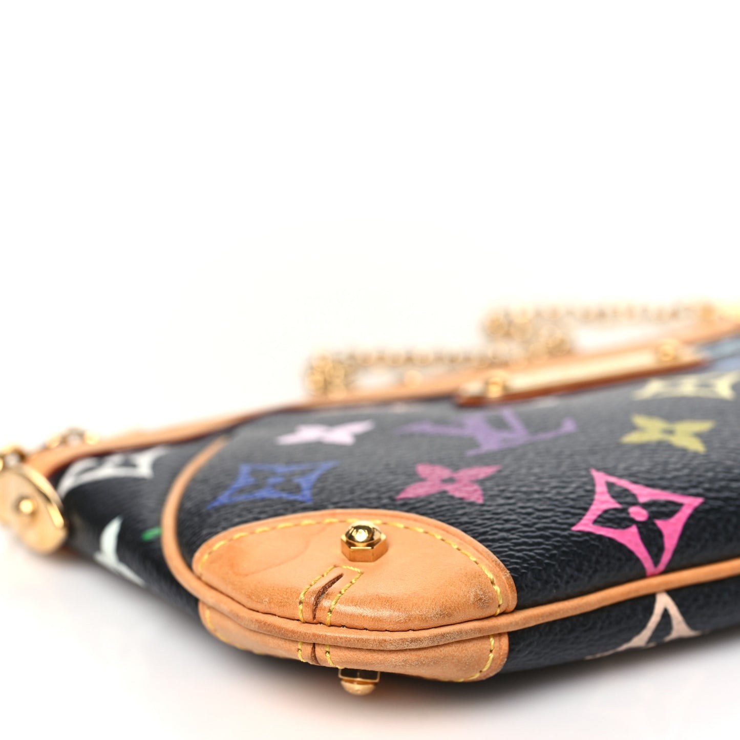 Monogram Multicolor Pochette Milla MM Black